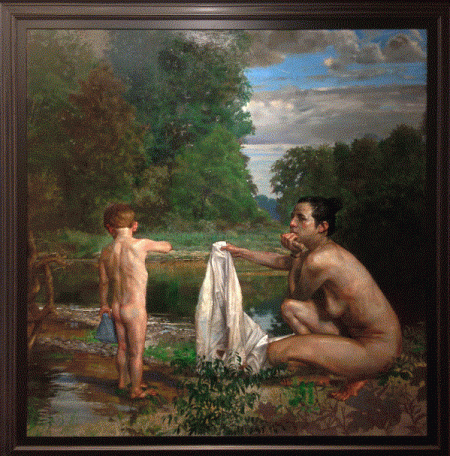 Mother & Child -chagrin rivière TVH 250 x 250 à 2103