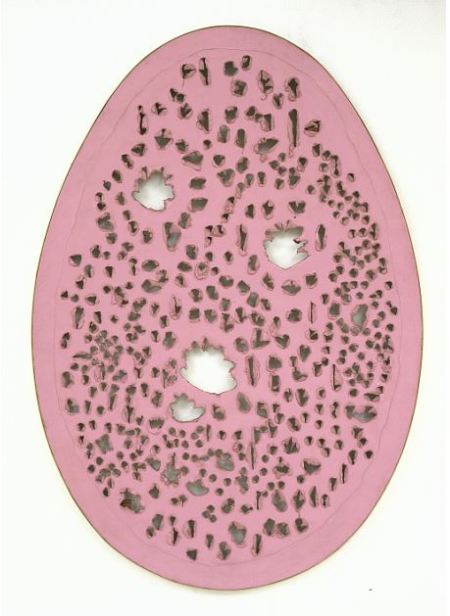 Concetto spaziale-La Fine di Dio 1963 Collection Musée national d'art moderne Centre Pompidou MNAM-CCI Dis RMN-Gd Palais/Adam Rzepka -Fondazionz Lucio Fontana Milano/by SIAE/Adagp Paris 2014