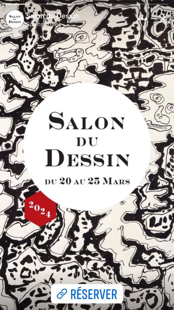 Salon Dessin Palais Brongniart (20/25 Mars 2024)