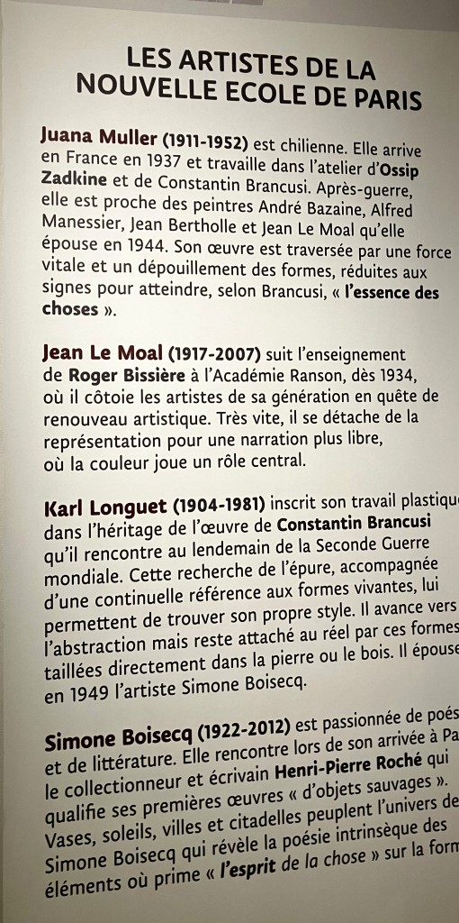Musée d’Art d’Histoire Meudon. Denys Chevalier partir Mars 2024.