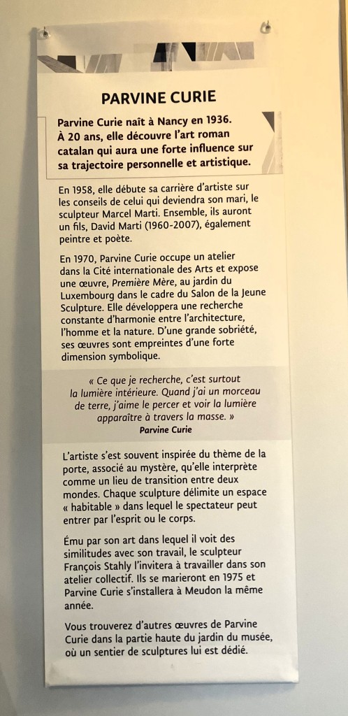 Musée d’Art d’Histoire Meudon. Denys Chevalier partir Mars 2024.