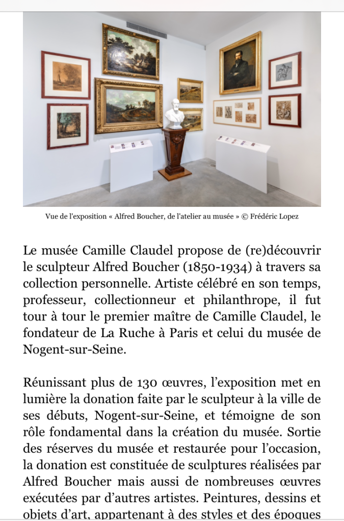 Musée Camille Claudel.