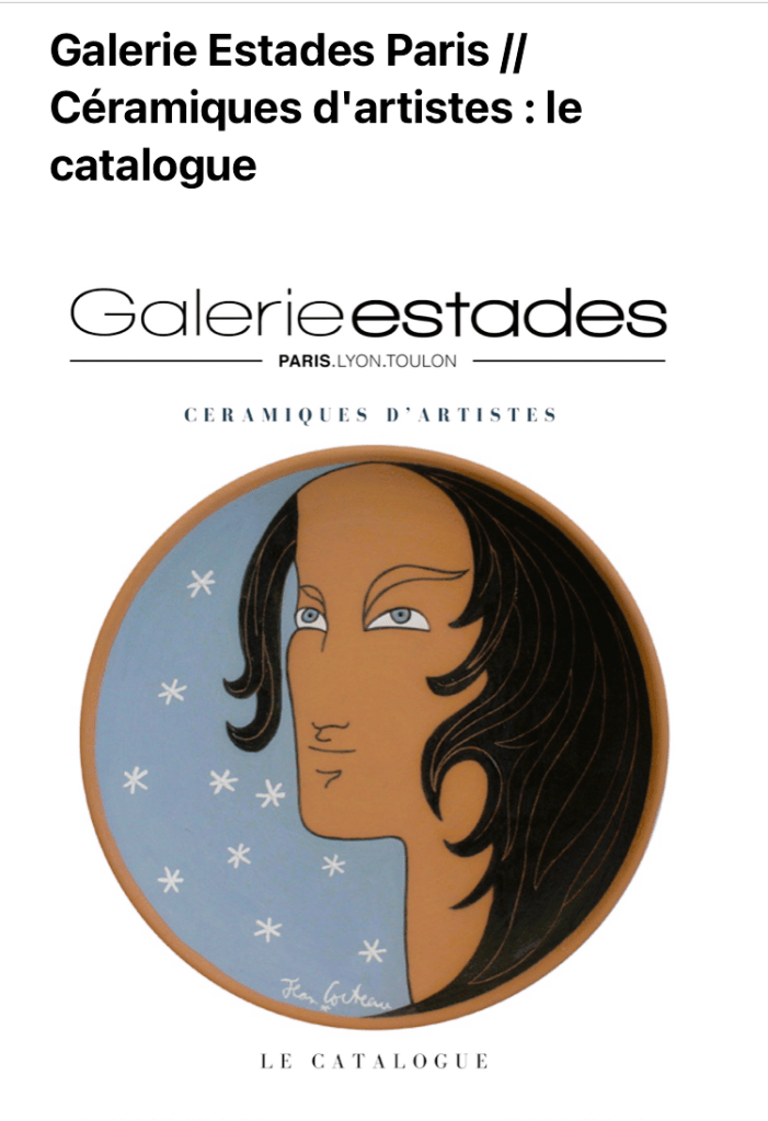 Galerie Estades Paris Céramiques d’artistes