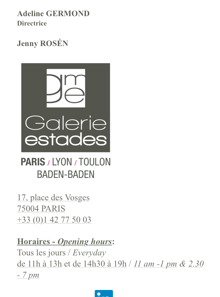 Galerie Estades Paris Céramiques d’artistes