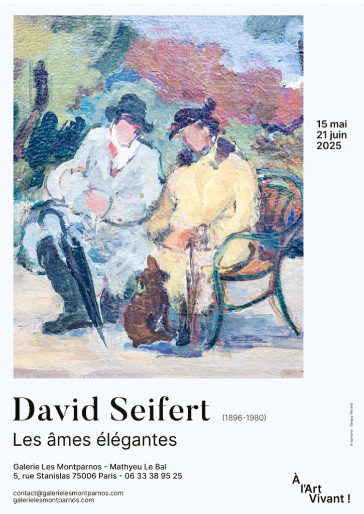 Galerie Montparnos exposition David Seifert âmes élégantes