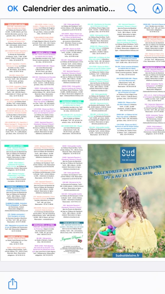 temps prochains Loire: Avril 2026.